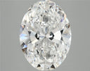 3.80ct Oval Lab Grown Diamond (Colour E, Clarity VS2, IGI Certified)
