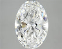 3.87ct Oval Lab Grown Diamond (Colour D, Clarity VS2, IGI Certified)