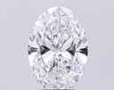 4.00ct Oval Lab Grown Diamond (Colour D, Clarity VVS2, IGI Certified)