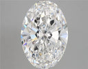 4.00ct Oval Lab Grown Diamond (Colour E, Clarity VVS1, IGI Certified)