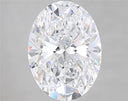 4.00ct Oval Lab Grown Diamond (Colour E, Clarity VVS1, IGI Certified)