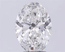 4.00ct Oval Lab Grown Diamond (Colour F, Clarity VVS2, IGI Certified)