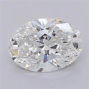4.02ct Oval Lab Grown Diamond (Colour D, Clarity VVS2, IGI Certified)