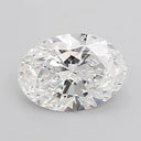 4.02ct Oval Lab Grown Diamond (Colour D, Clarity VVS2, IGI Certified)