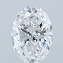4.03ct Oval Lab Grown Diamond (Colour E, Clarity VVS2, IGI Certified)