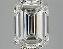 4.06ct Emerald Lab Grown Diamond (Colour H, Clarity VVS2, IGI Certified)