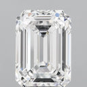 4.07ct Emerald Lab Grown Diamond (Colour D, Clarity VVS2, IGI Certified)