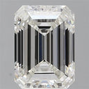 4.07ct Emerald Lab Grown Diamond (Colour G, Clarity VS1, IGI Certified)