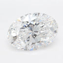 4.10ct Oval Lab Grown Diamond (Colour D, Clarity VVS1, IGI Certified)
