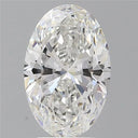 4.10ct Oval Lab Grown Diamond (Colour E, Clarity VS2, IGI Certified)