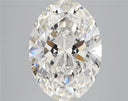 4.10ct Oval Lab Grown Diamond (Colour G, Clarity VVS2, IGI Certified)
