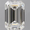 4.54ct Emerald Lab Grown Diamond (Colour F, Clarity VVS2, IGI Certified)
