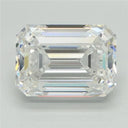 4.60ct Emerald Lab Grown Diamond (Colour F, Clarity VVS2, IGI Certified)