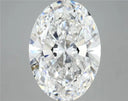 4.97ct Oval Lab Grown Diamond (Colour D, Clarity VS1, IGI Certified)