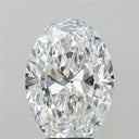 5.03ct Oval Lab Grown Diamond (Colour D, Clarity VVS2, IGI Certified)