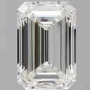 5.04ct Emerald Lab Grown Diamond (Colour F, Clarity VS2, IGI Certified)