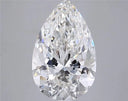5.05ct Pear Lab Grown Diamond (Colour F, Clarity VVS2, IGI Certified)