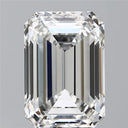5.10ct Emerald Lab Grown Diamond (Colour E, Clarity VVS2, IGI Certified)