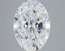 5.10ct Oval Lab Grown Diamond (Colour E, Clarity VVS2, IGI Certified)