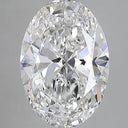 5.31ct Oval Lab Grown Diamond (Colour E, Clarity VS1, IGI Certified)