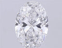 5.55ct Oval Lab Grown Diamond (Colour D, Clarity VVS2, IGI Certified)