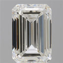 6.00ct Emerald Lab Grown Diamond (Colour F, Clarity VS1, IGI Certified)