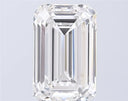 6.01ct Emerald Lab Grown Diamond (Colour D, Clarity VVS1, IGI Certified)
