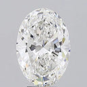 6.03ct Oval Lab Grown Diamond (Colour G, Clarity VVS2, IGI Certified)