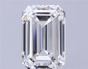 6.07ct Emerald Lab Grown Diamond (Colour E, Clarity VVS2, IGI Certified)