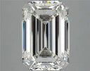 6.37ct Emerald Lab Grown Diamond (Colour H, Clarity VS2, IGI Certified)