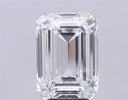 6.58ct Emerald Lab Grown Diamond (Colour D, Clarity VS1, IGI Certified)