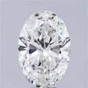 7.03ct Oval Lab Grown Diamond (Colour G, Clarity VVS2, IGI Certified)