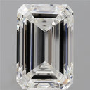 8.50ct Emerald Lab Grown Diamond (Colour F, Clarity VS1, IGI Certified)