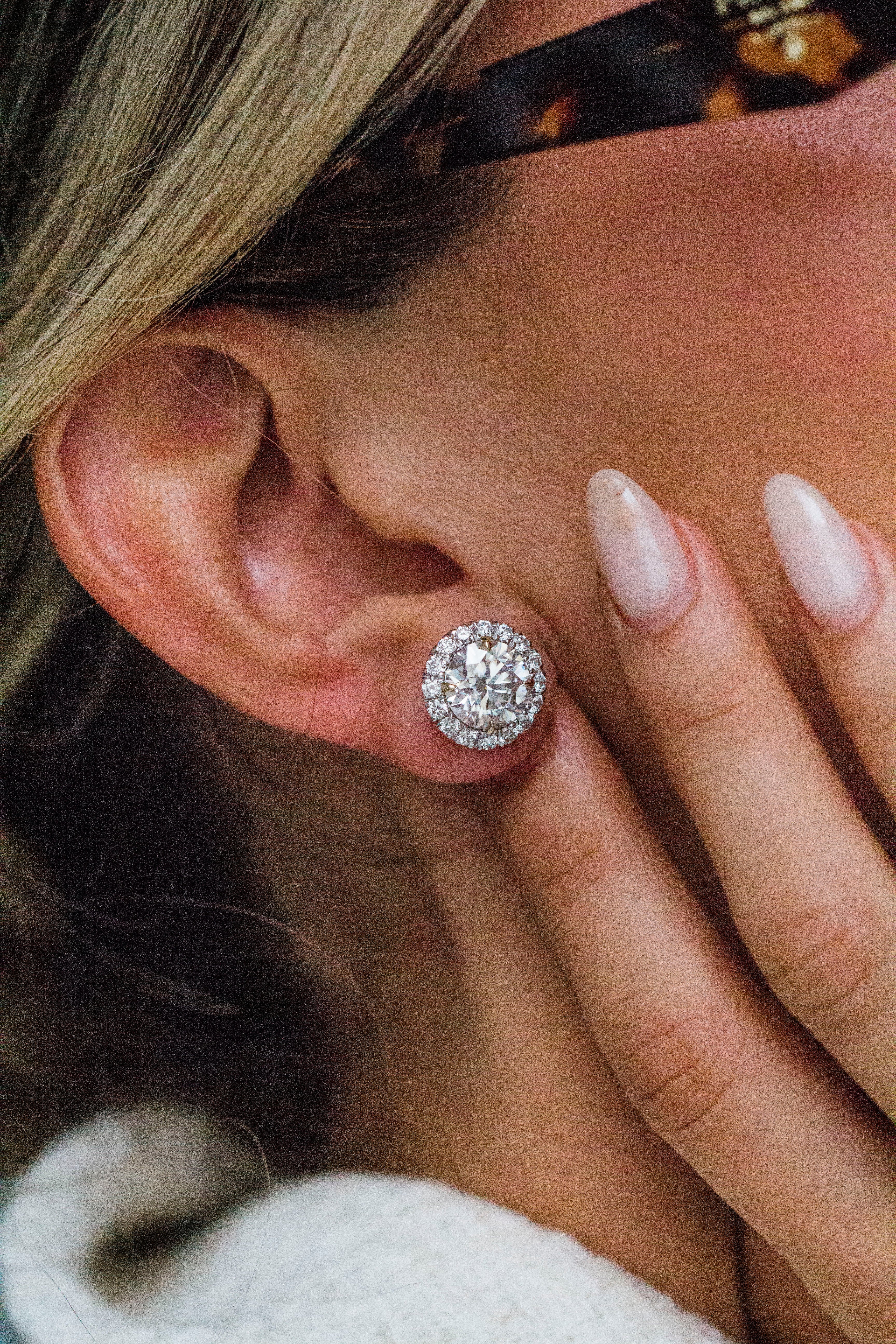 The Pearla Studs – Created Rings