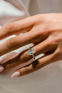 created rings more metal harper oval diamond