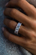 The Celine Pear Eternity Band