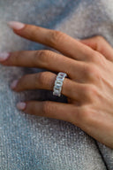 The Celine Pear Eternity Band