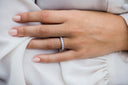 The Celine Cushion Eternity Band